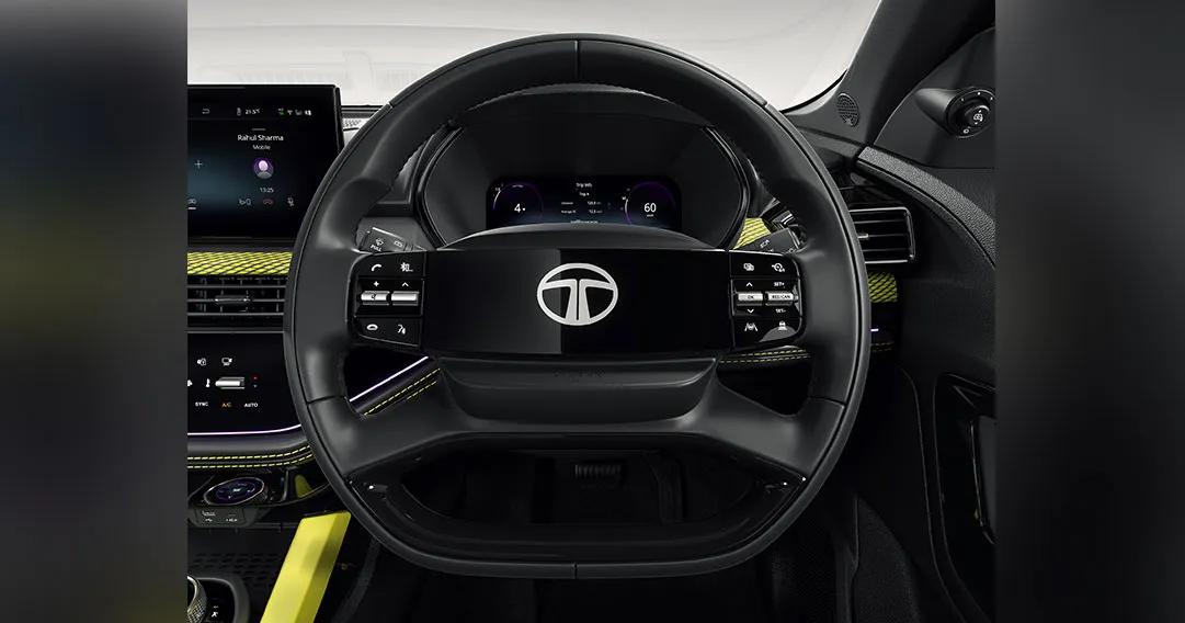 Tata Harrier Steering With Cantrol