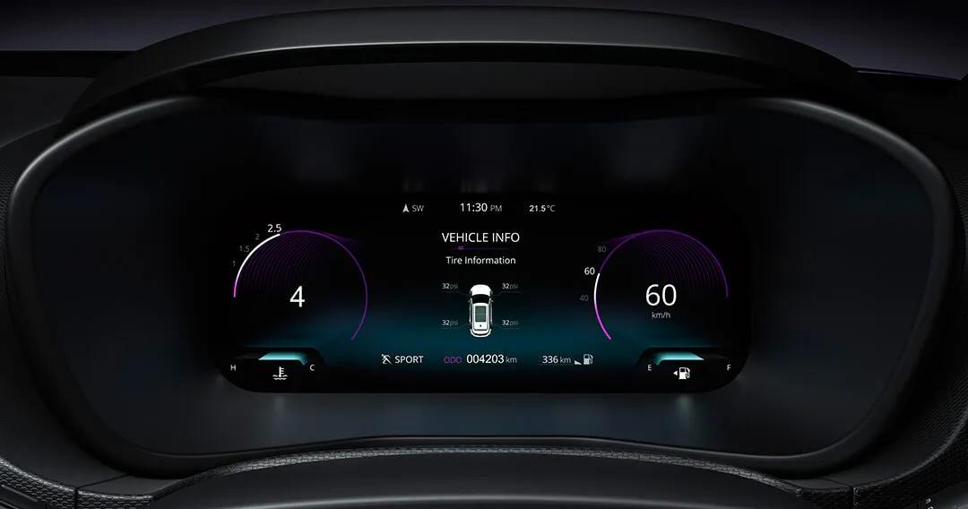 Tata Instrument Cluster