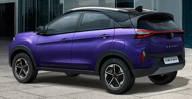 Tata Nexon Rear Left View