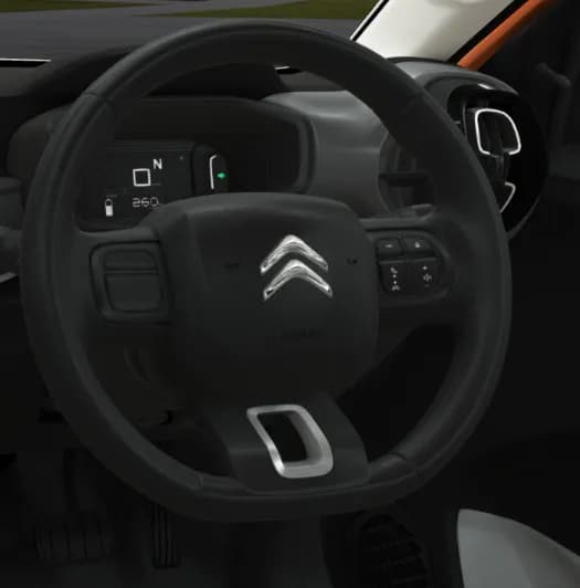 citroen-ec3-steering