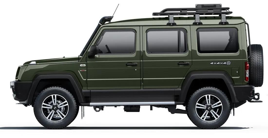 force-motors-gurkha-5-door-left-view