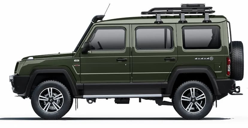force-motors-gurkha-5-door-left-view