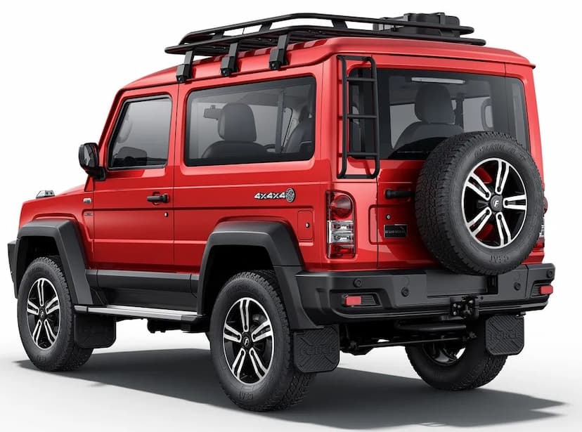 force-motors-gurkha-rear-left-view