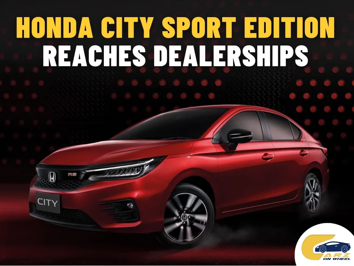 Honda City Sport Edition Reaches Dealerships: Sporty New Look, Same Performance