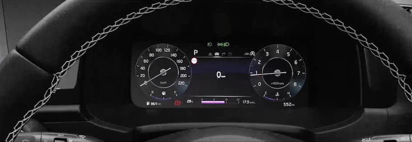 kia-sonet-instrument-console