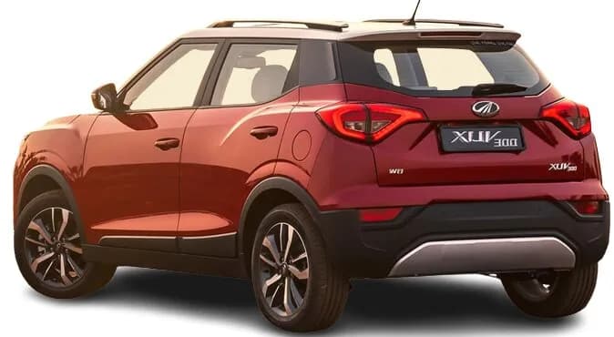 mahindra-XUV-300-rear-left-view