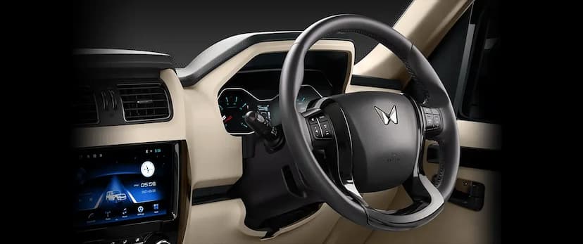 mahindra-scorpio-classic-steering