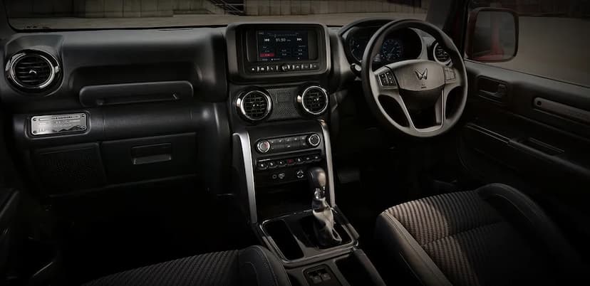 mahindra-thar-dash-board