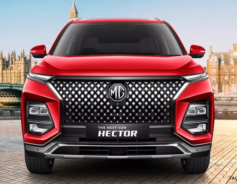 mg-hector-plus-front-view