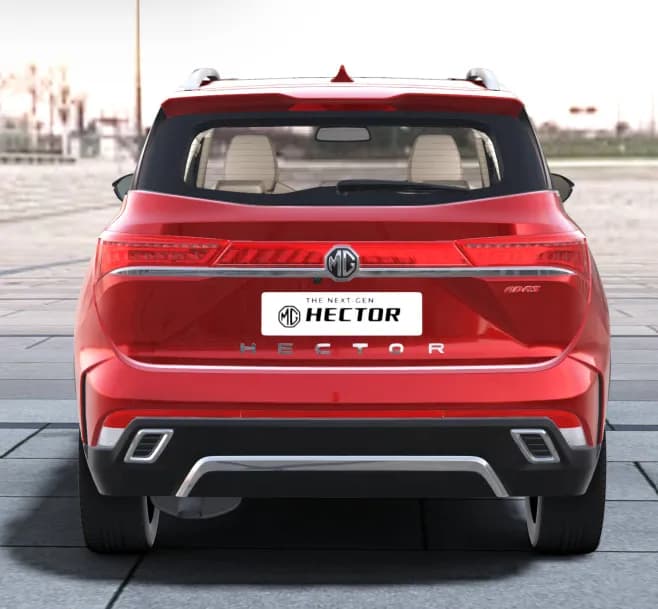 mg-hector-plus-rear-view