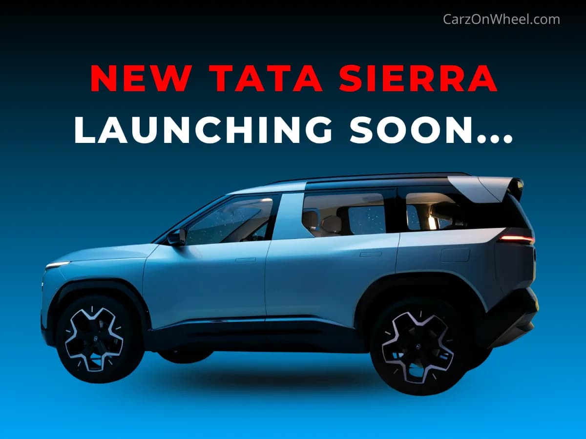 New Tata Sierra Launches: Price, Specs & Launch Date