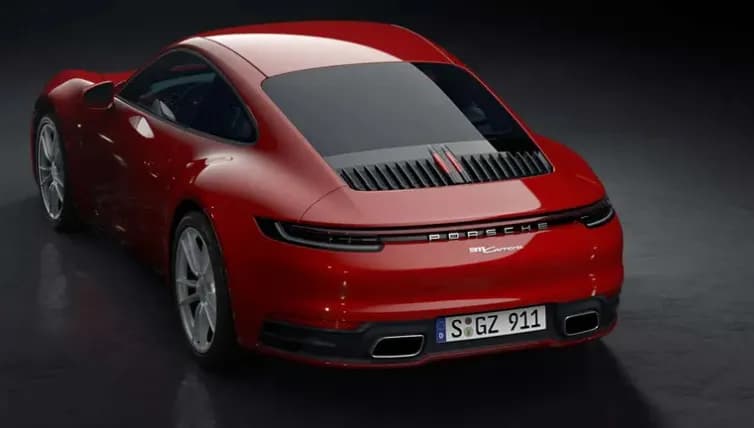 porsche-911-rear-left-view