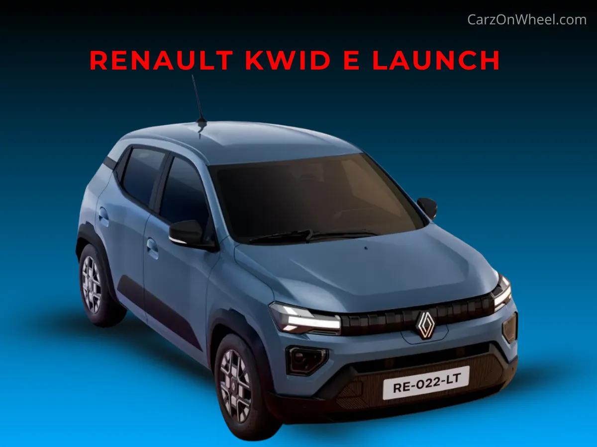Renault Kwid E Launched in Brazil - When Will It Come to India
