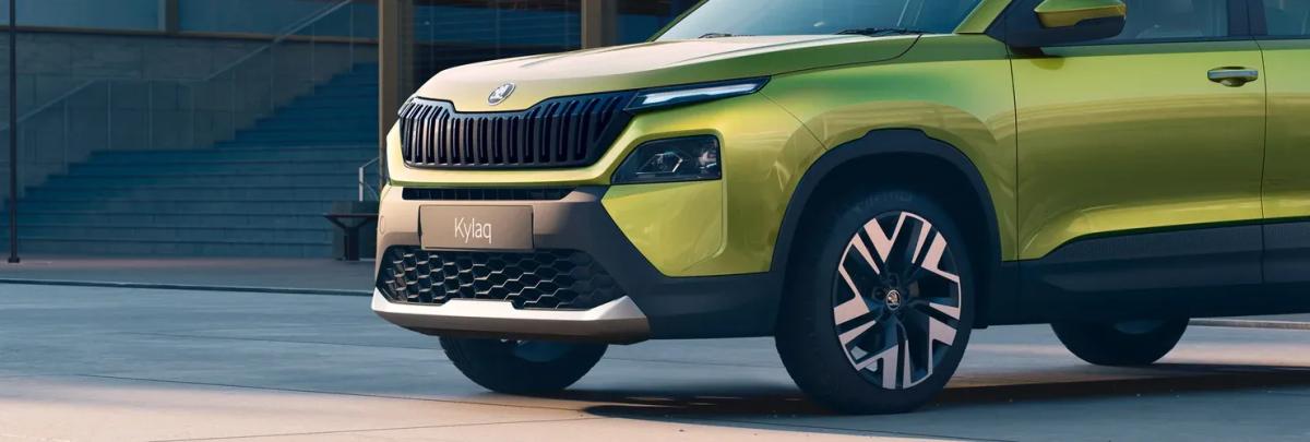 skoda-kylaq-front-grill