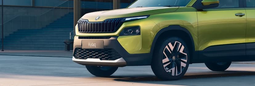 skoda-kylaq-front-grill