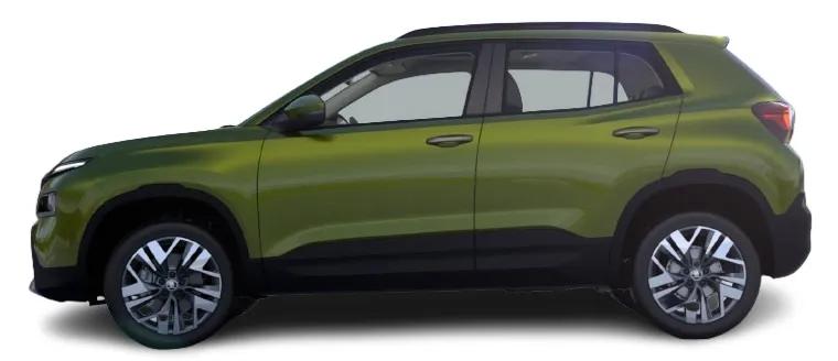 skoda-kylaq-left-view
