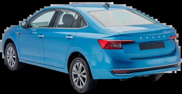 skoda-slavia-rear-left-view