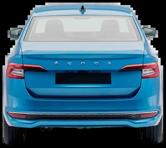 skoda-slavia-rear-view