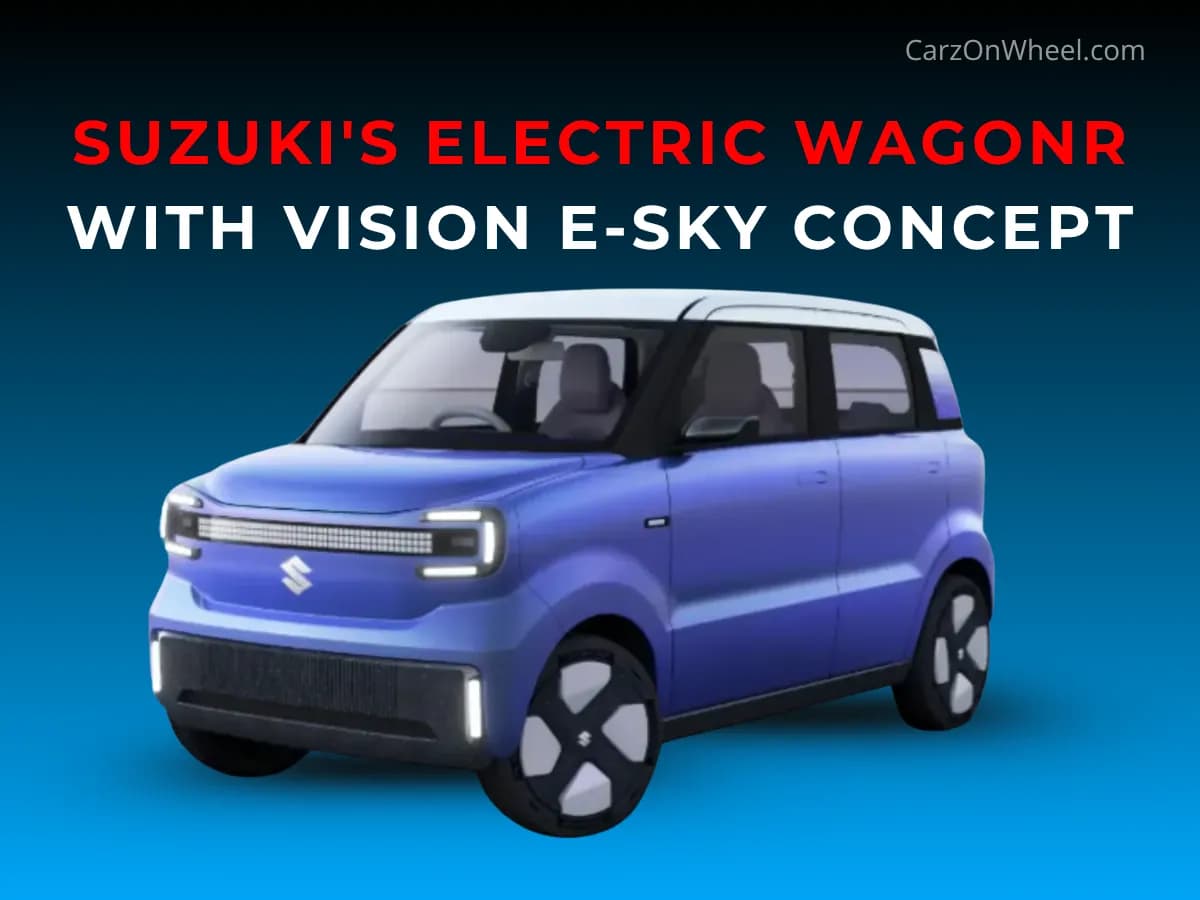 Suzuki's Electric WagonR: With Vision e-Sky Concept