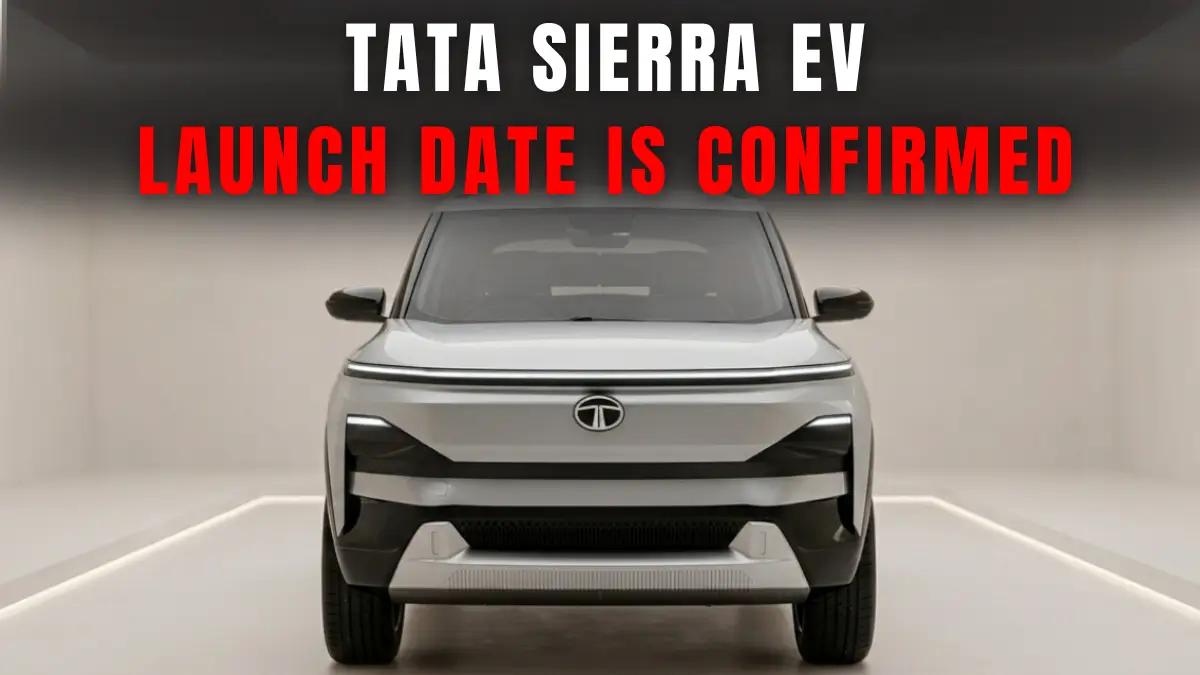 Tata Sierra EV Launch Date Confirmed on June 30 2026