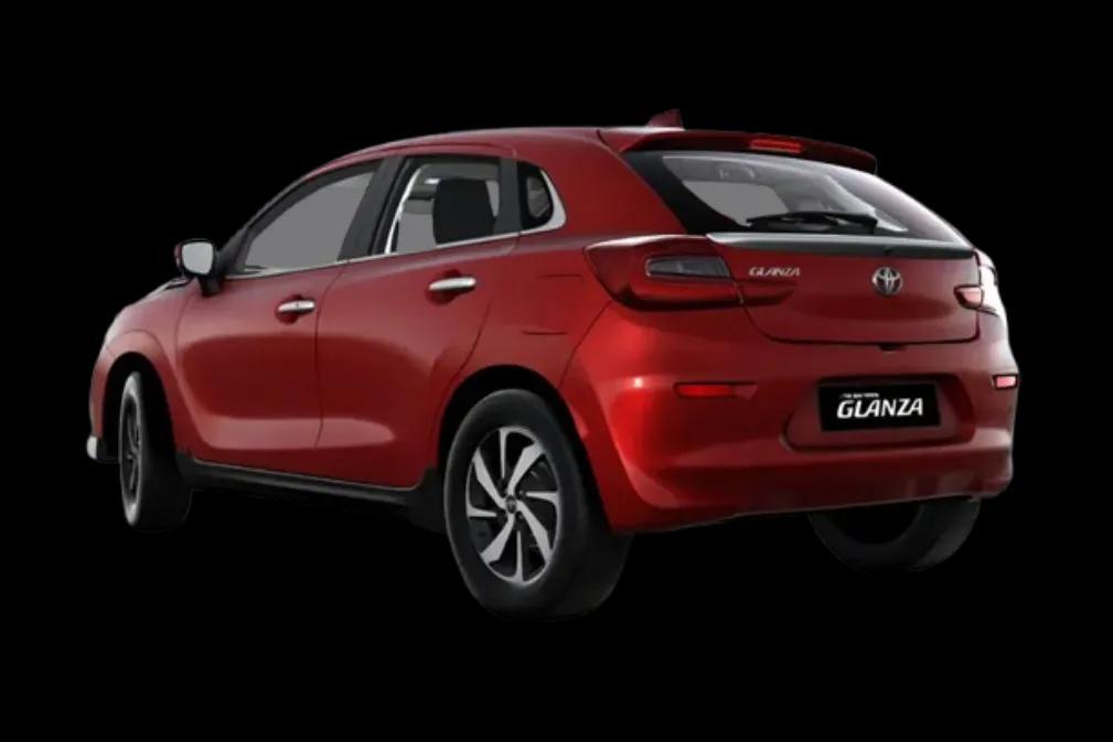 Glanza Rear Left Thired Quater View