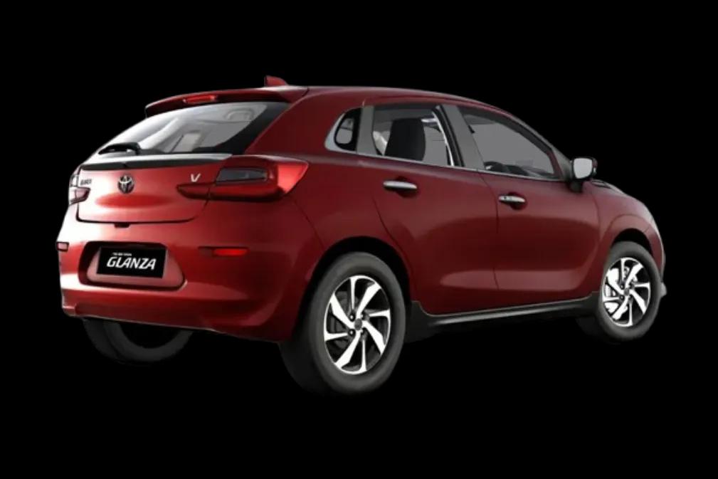 Glanza Rear Right Thired Quater View