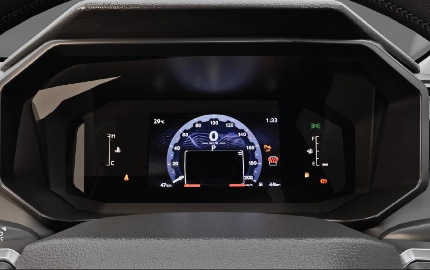 Hilux Digital Instrument Cluster