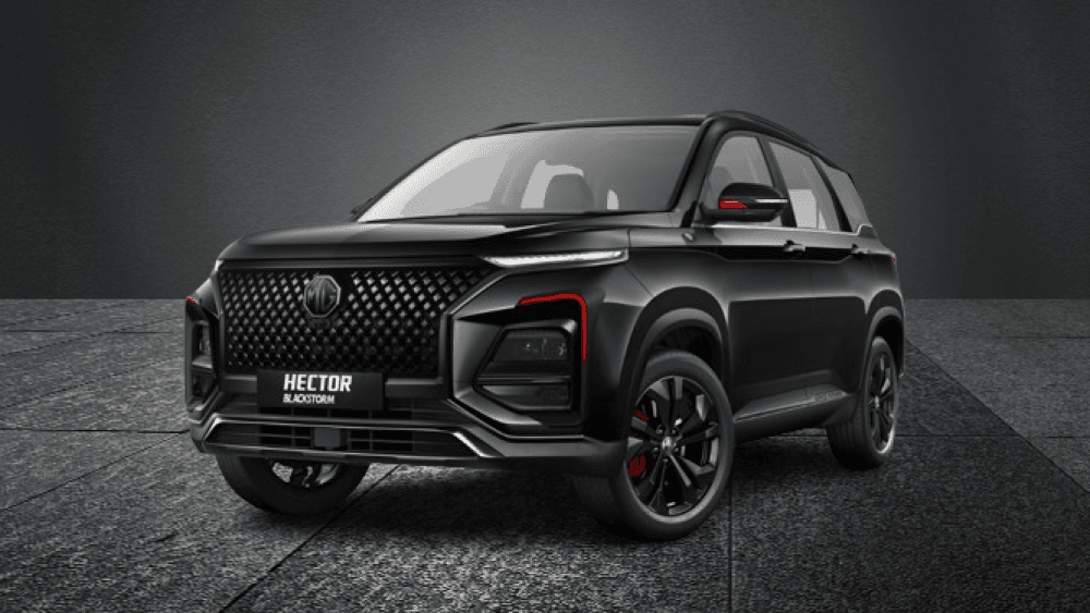 The All New MG Hector Blackstorm Edition