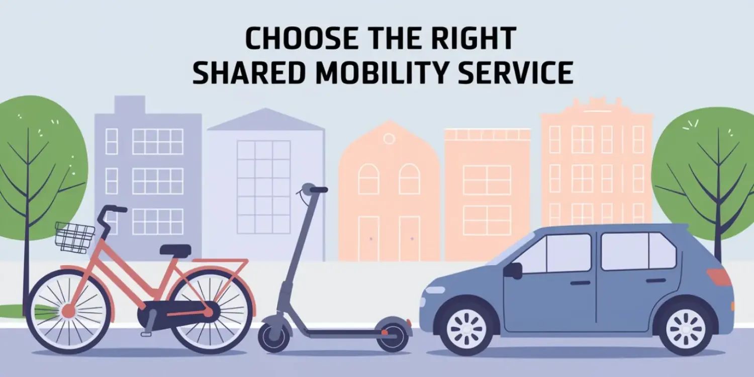 How to Choose the Right Shared Mobility Service for Your Needs