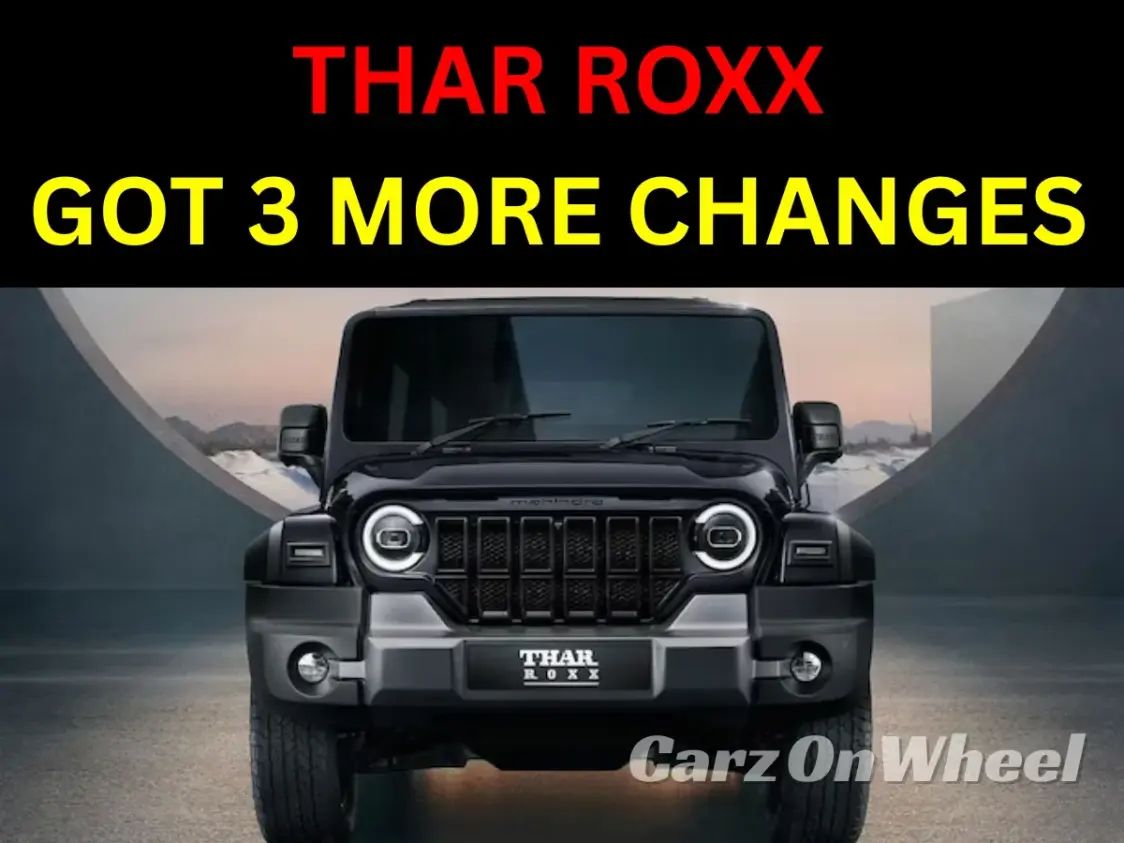 2025 Mahindra Thar Roxx Updated With New Features & More