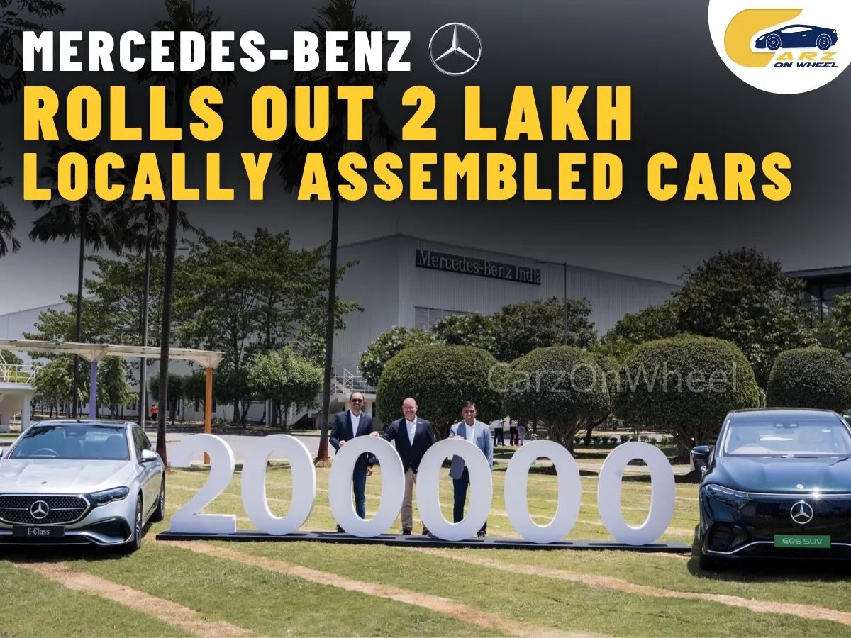 Mercedes-Benz Hits 200,000th Made-in-India Car Milestone