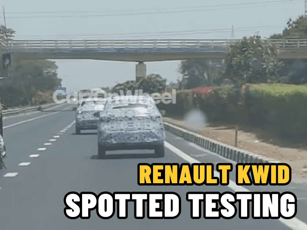 Renault Kwid EV Testing Spotted - Launch Soon?