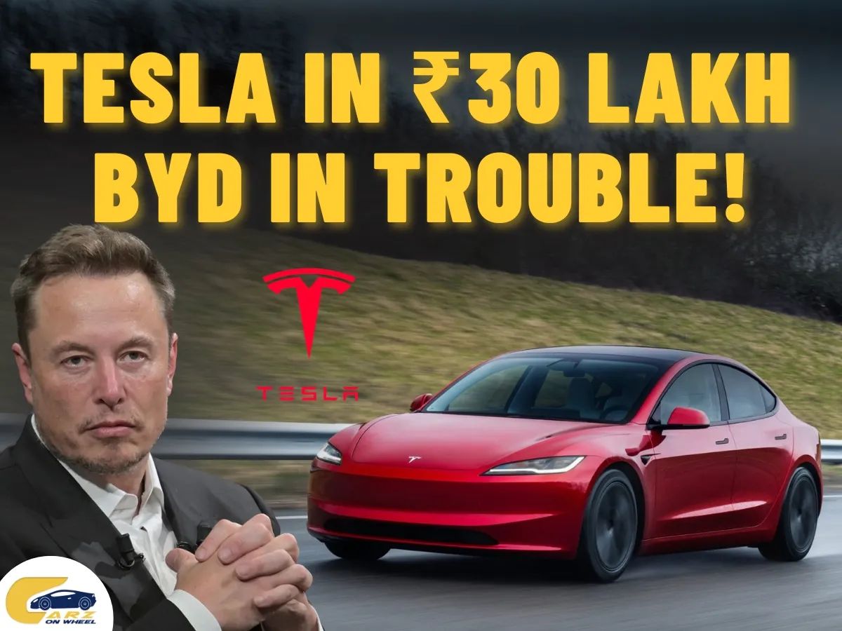 Tesla Model 3 at ₹30 Lakh in India, BYD Game Over?