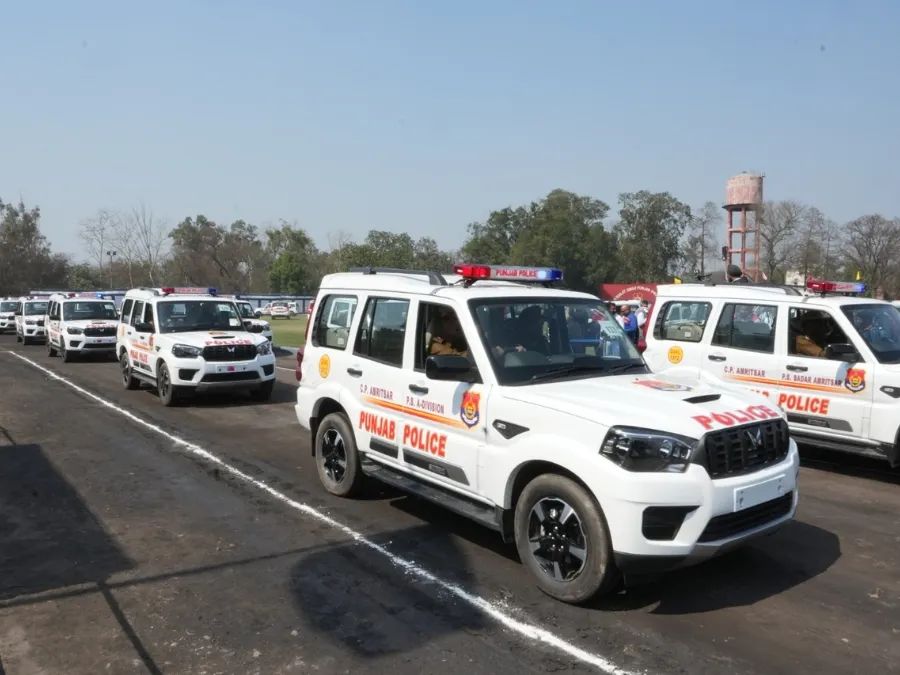 Punjab Police Scorpio