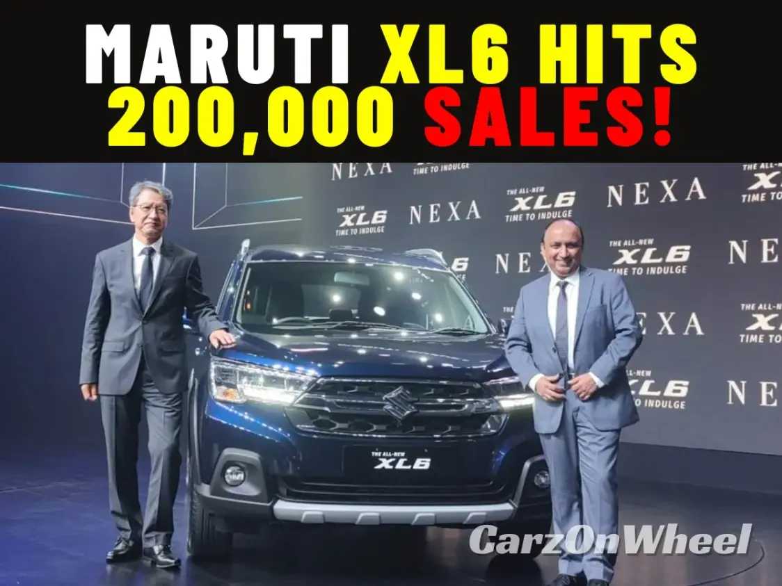 Maruti XL6’s 200,000-Sale Milestone: What’s Behind Its Success and Future? Maruti XL6’s 200,000-Sale Milestone: What’s Behind Its Success and Future?-image