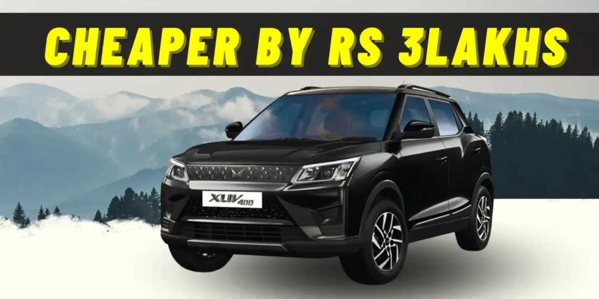 Mahindra XUV400 Rs 3 Lakh Cheaper - Deal You’ve Been Waiting For! Mahindra XUV400 Rs 3 Lakh Cheaper - Deal You’ve Been Waiting For!-image