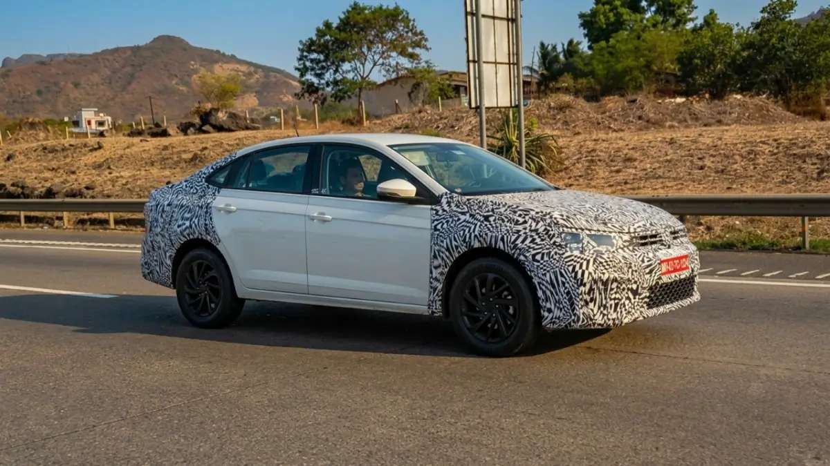 2026 Volkswagen Virtus Facelift Spied Testing: Here is What You Can Expect