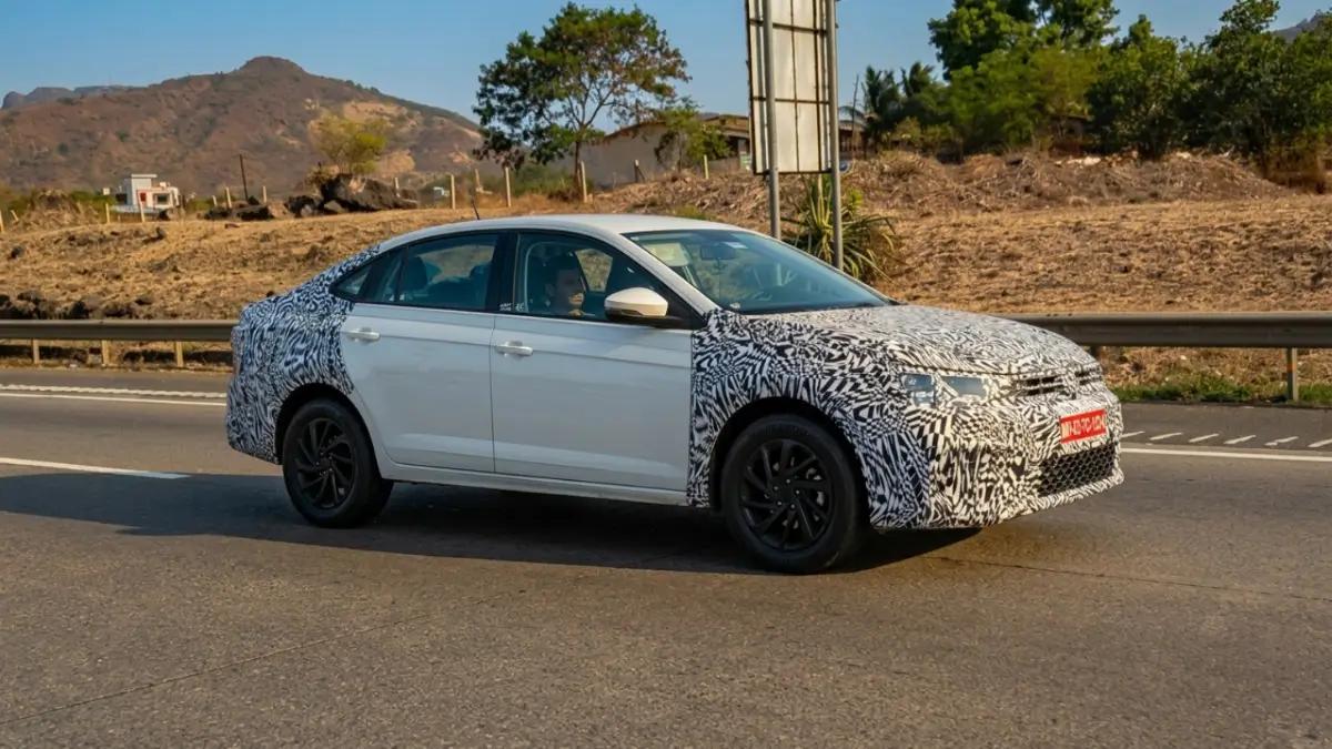 2026 Volkswagen Virtus Facelift Spied Testing: Here is What You Can Expect
