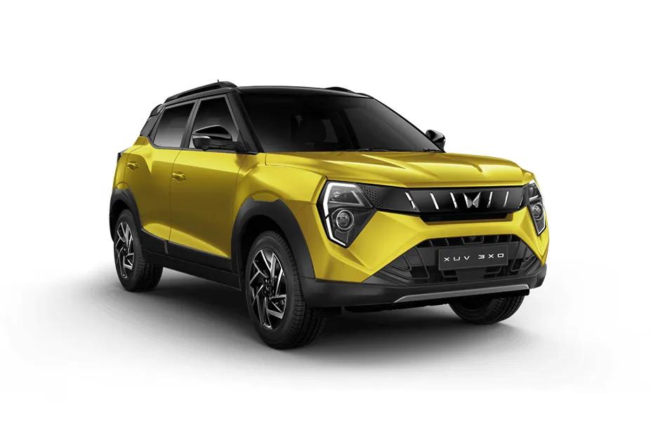 Mahindra XUV 3XO XUV 3XO Citrine Yellow With Black Roof