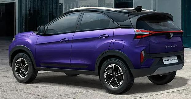Tata Nexon Rear Left View