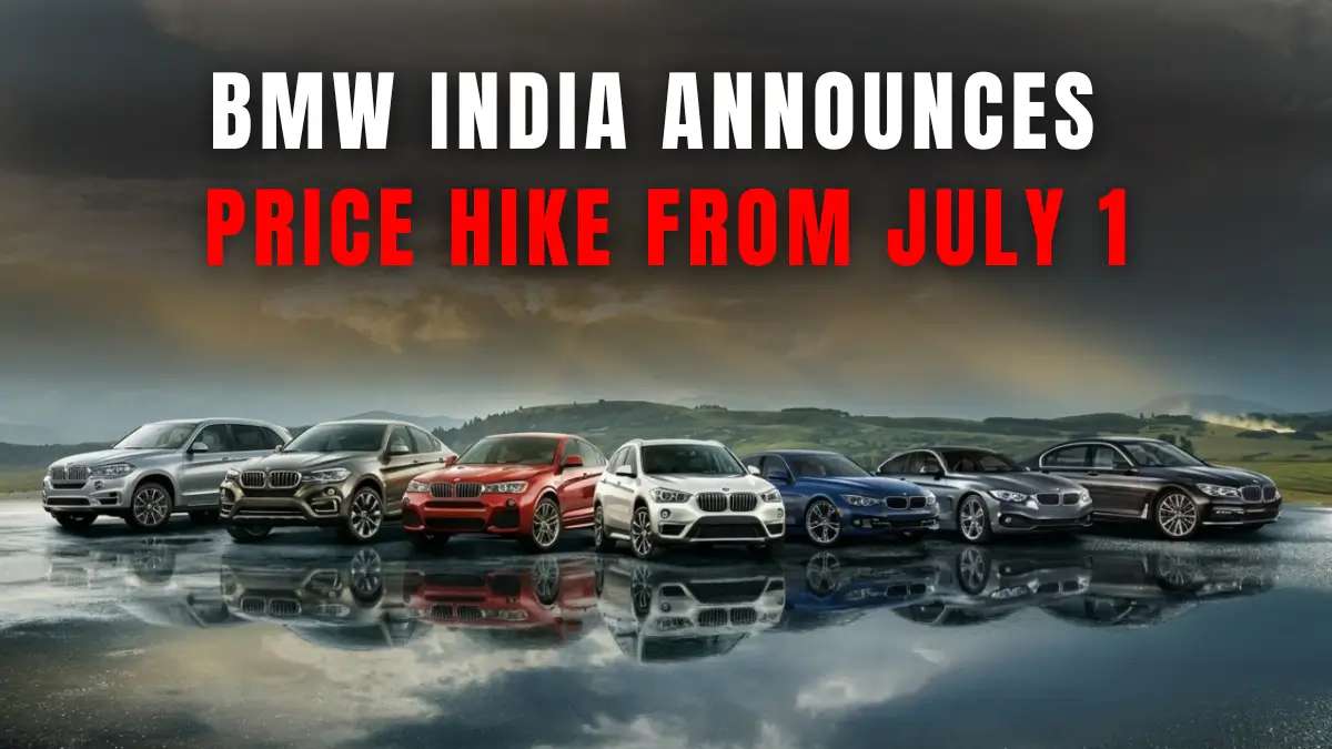 BMW India Announces 2 Percent Price Hike From 1 July 2026