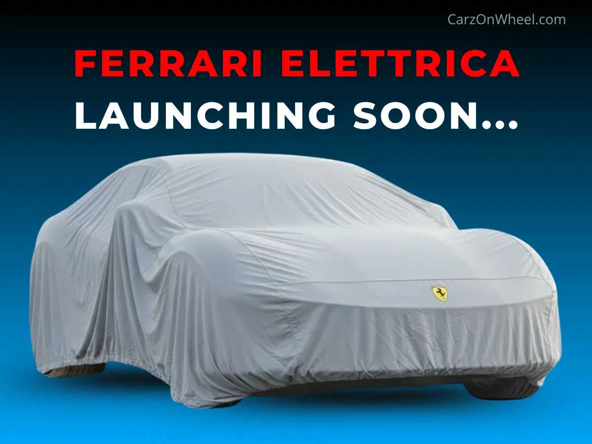 Ferrari Elettrica : The First Electric Ferrari is Launching  Ferrari Elettrica : The First Electric Ferrari is Launching -image