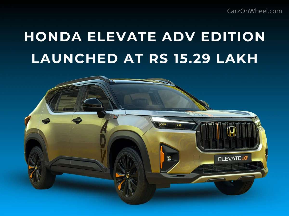 Honda Elevate ADV Edition Launched at Rs 15.29 Lakh