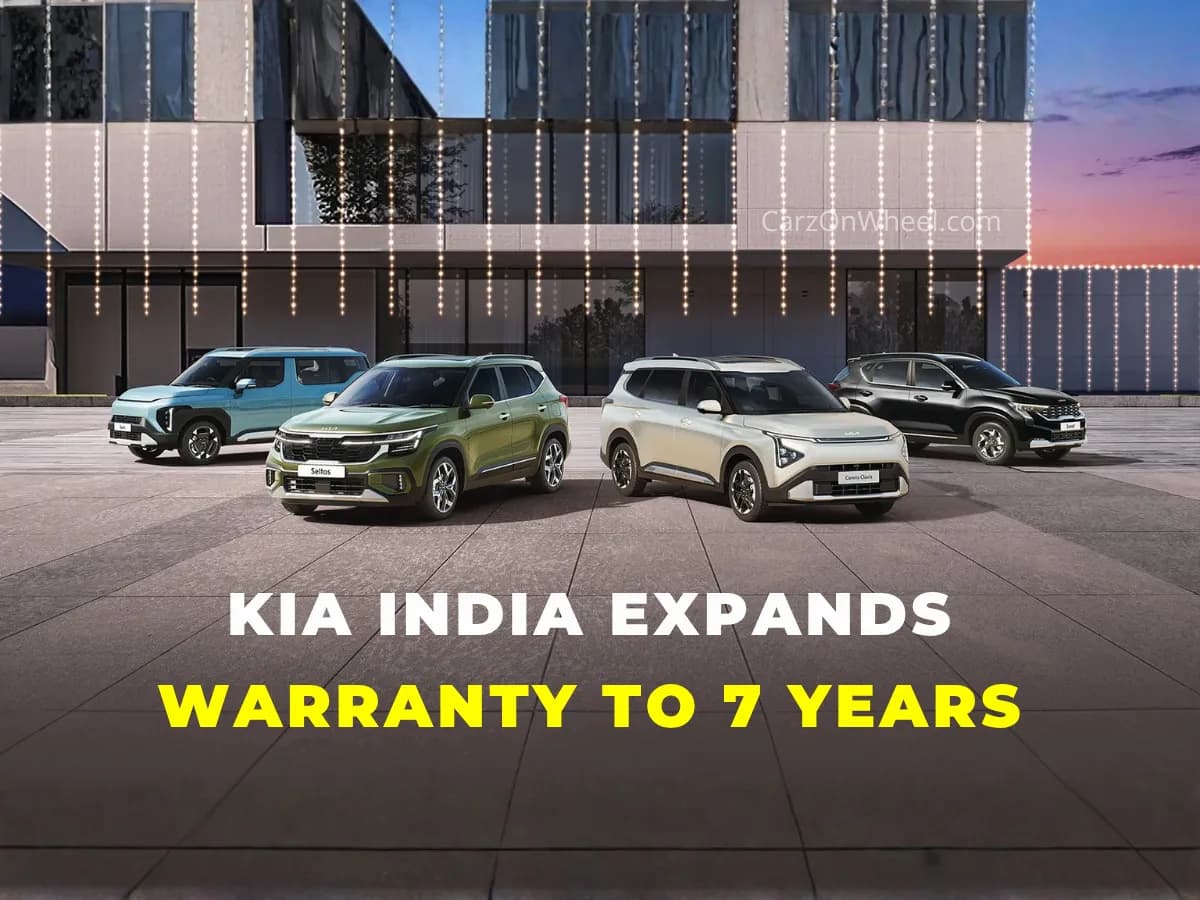 Kia India Expands Warranty to 7 Years for Peace of Mind