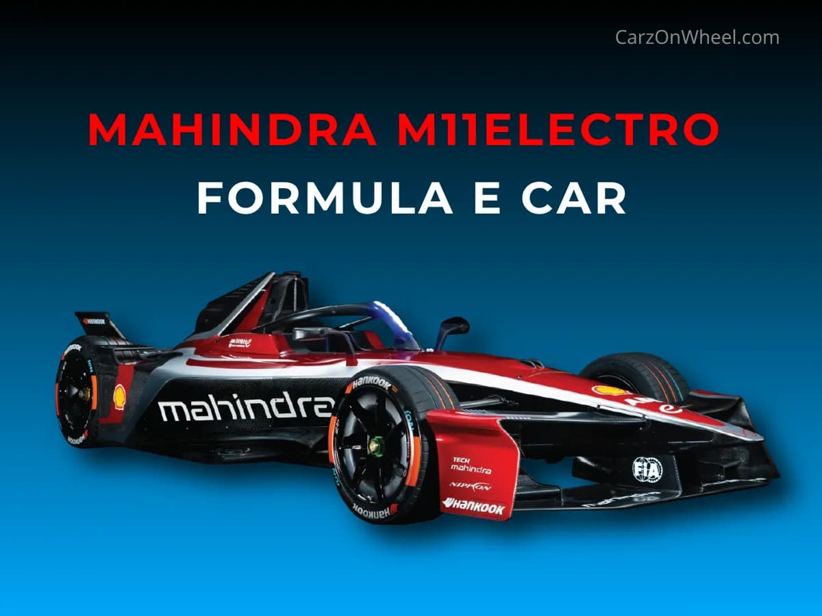 Mahindra M12Electro Formula E Car Uncovered