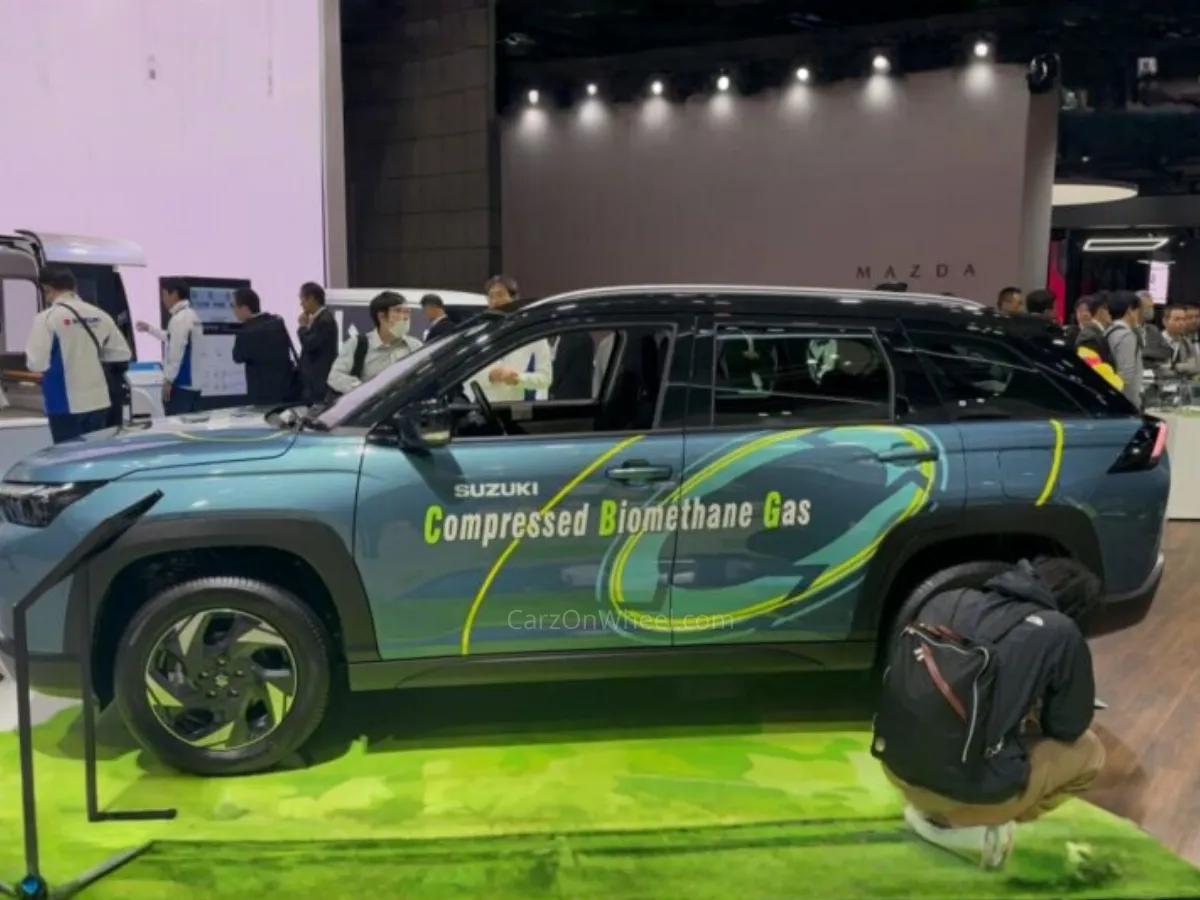 Maruti Suzuki Victoris CBG Revealed in Japan Mobility Show 2025