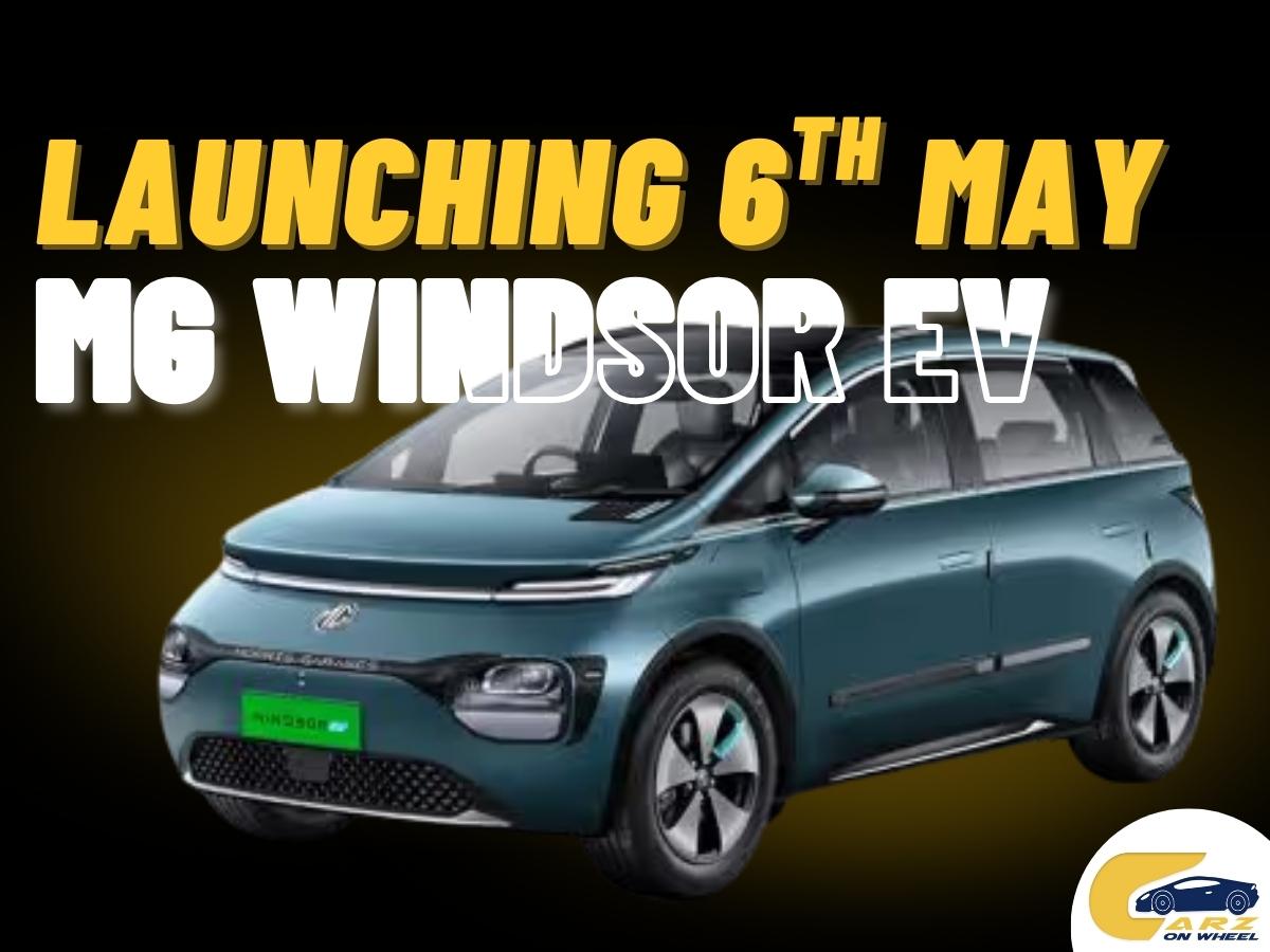 MG Windsor EV Pro Launch on May 6: Enhanced Range Unveiled