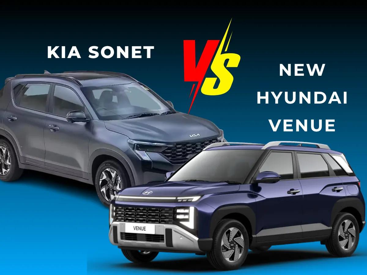 New Hyundai Venue vs Kia Sonet: Full Comparison & Verdict