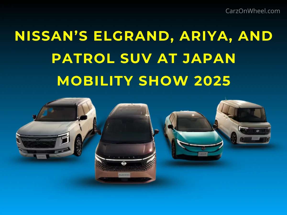 Nissan Showcases Elgrand, Ariya, SUV at Japan Mobility Show 2025