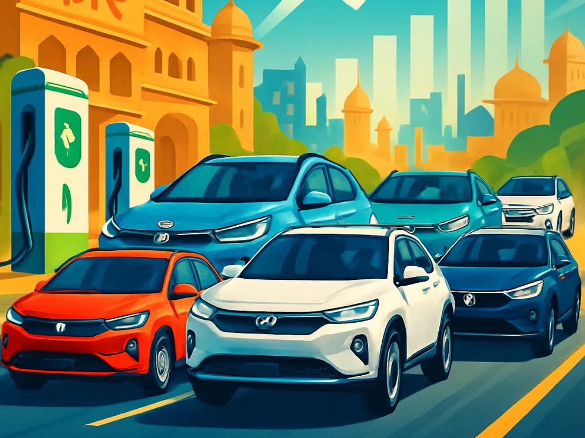 Oct 2025 EV Sales: 57% Growth Led by Mahindra, Hyundai, Kia